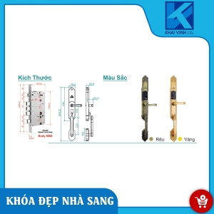 Khóa Đại Sảnh Tân Cổ Điển KAIMI-DS101