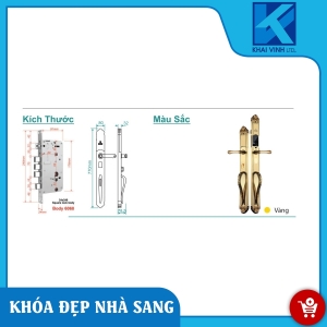 Khóa Thông Minh Đại Sảnh Tân Cổ Điển KAIMI-DS103
