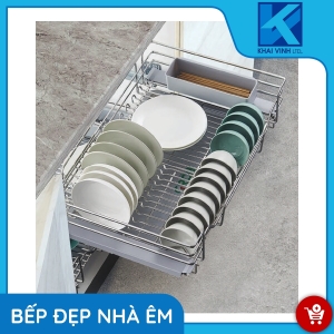 Kệ Đựng Bát Đĩa Đa Năng Nan Oval GO304-60 - GROB