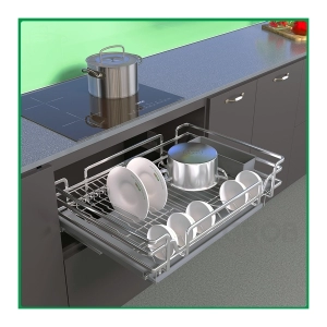 Kệ Đựng Bát Đĩa Đa Năng Nan Oval GO304-60 - GROB