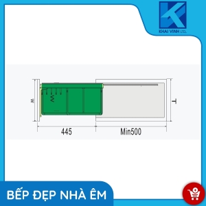 Kệ Đựng Chất Tẩy Rửa - Inox Hộp GHA-20L/R - GROB