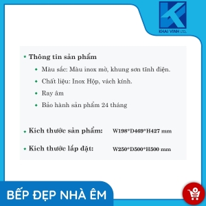 Kệ Đựng Chất Tẩy Rửa - Inox Hộp GHA-20L/R - GROB