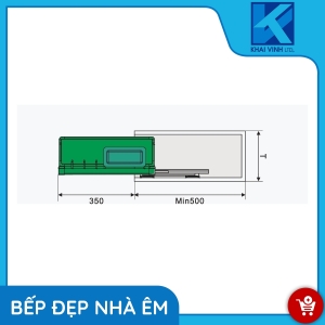 Kệ Đựng Chất Tẩy Rửa - Inox Hộp GHA-25L/R - GROB