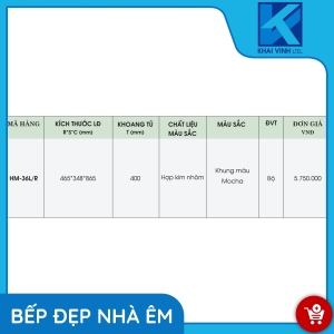 Kệ Đựng Quần Áo Treo Hông HM-36L/R - GROB