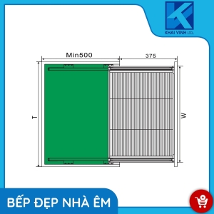 Giá Xoong Nồi Nan Dẹt GB304-60 - GROB