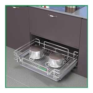 Kệ Đựng Xoong Nồi Nan Oval GOP304-60 - GROB