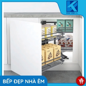 Kệ Góc Liên Hoàn Hợp Kim Sơn Nano GP-90L/R - GROB