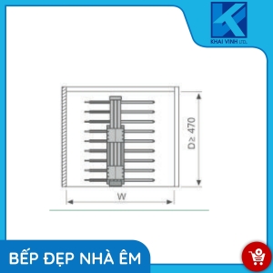 Kệ Vắt Quần Áo Treo Đỉnh HM-8 - GROB