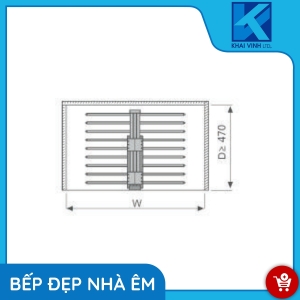 Kệ Vắt Quần Áo Treo Đỉnh HM-8.2 - GROB