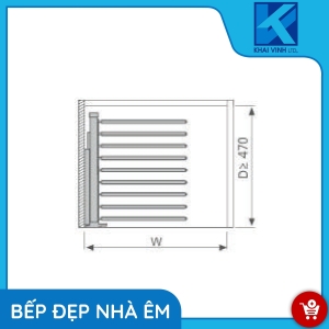 Kệ Vắt Quần Áo Treo Hông HM-22D - GROB