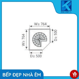 Kệ Vắt Quần Áo Tủ Góc HM-273 - GROB