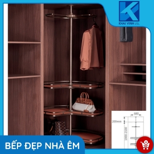 Kệ Vắt Quần Áo Tủ Góc HM-274 - GROB