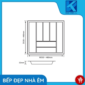 Khay Chia Dụng Cụ Nhà Bếp R045 ROXANA