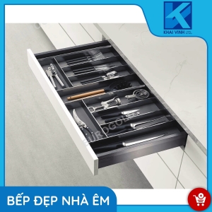 Khay Chia Thìa Nĩa Nhôm Phay Xước ETA01406 - EUROGOLD