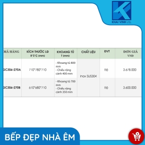 Mâm Xoay 270 Nan Dẹt GC304-270A - GROB