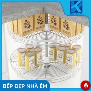 Mâm Xoay 360 Nan Dẹt GC304-360A - GROB