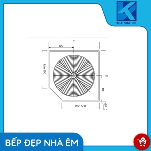 Mâm Xoay 360 Nan Dẹt GC304-360A - GROB