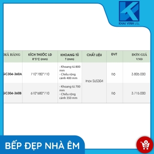 Mâm Xoay 360 Nan Dẹt GC304-360A - GROB