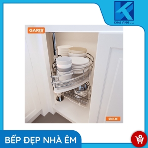 Mâm Xoay Góc 180 Inox 304 GS01 - GARIS