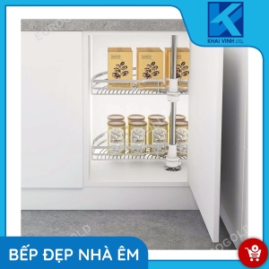 Mâm Xoay Inox 304 Nan Dẹt 180° - EPL180C - EUROGOLD