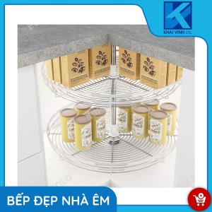 Mâm Xoay Inox 304 Nan Dẹt 360° - EPL360A - EUROGOLD