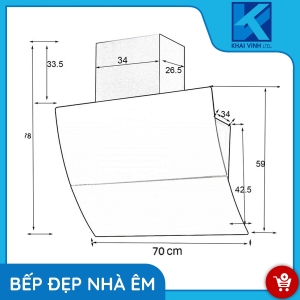 Máy Hút Mùi GROB GHA-L1700