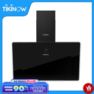 Máy Hút Mùi Kính Vát Đen EUH0770V - EUROGOLD