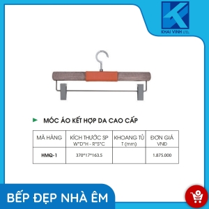 Móc Áo Kết Hợp Da Cao Cấp HMQ-1 - GROB