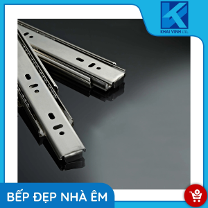 Ray Bi 3 Tầng Inox SUS304 Không Giảm Chấn GSC304-25 - GROB