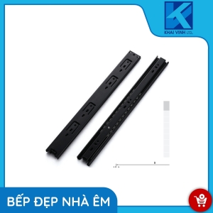 Ray Bi 3 Tầng Không Giảm Chấn Màu Đen GSC-25B - GROB