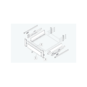 Ray Hộp Gigabox 2 Mặt - Thành Cao Vách Kính Thanh Tăng Cường GT6A - GARIS