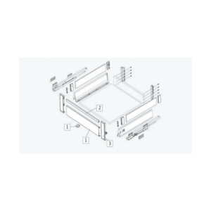 Ray Hộp Gigabox 3 Mặt - Thành Cao Vách Kính GT6B - GARIS