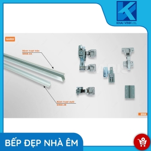 Ray Trượt Cửa Lùa Thông Dụng - Cánh Gập/Cánh Lọt Khung/Cánh Phủ Khung GR68 - GARIS