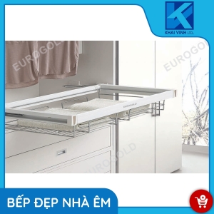 Rổ Để Đồ Gấp Ray Giảm Chấn EVA370 - EUROGOLD 