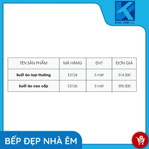 Suốt Áo E3124 - GROB