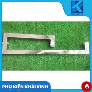Tay kính inox hộp 27.5x47.5mm
