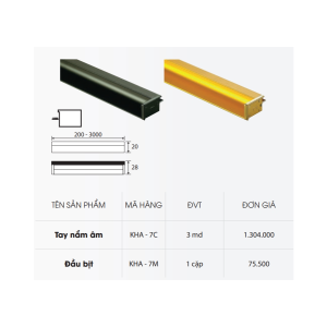 Tay Nắm Âm KHA-7C - GROB