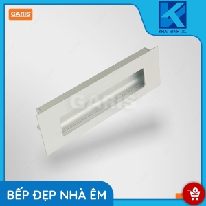 Tay Nắm Âm Khoét Gỗ -  Màu Nhôm Mờ GH64.160 - GARIS