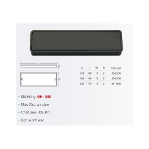 Tay Nắm Âm Tủ GH-880 - GROB