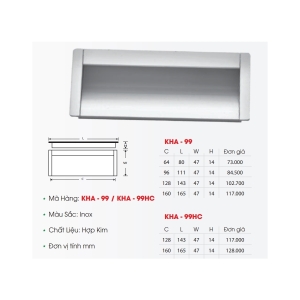 Tay Nắm Âm Tủ KHA-99 - GROB