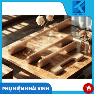 Tay nắm tủ 672 vàng 3T