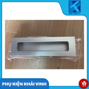 Tay nắm tủ âm nhôm mờ 1T tim 96
