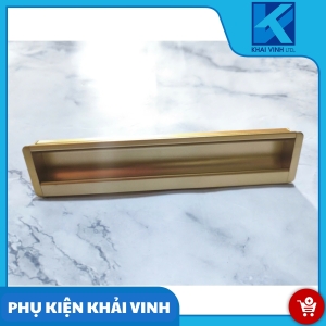 Tay nắm tủ âm vàng 2T