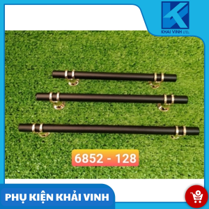 Tay nắm tủ đủa 6852 đen (2T4 tim192)