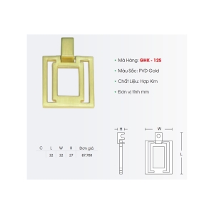 Tay Nắm Tủ GHK-12S - GROB