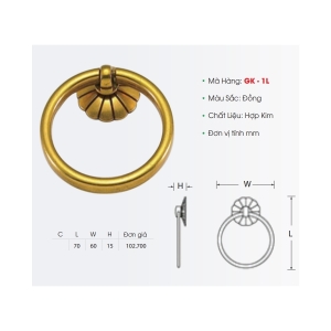 Tay Nắm Tủ GK-1L - GROB