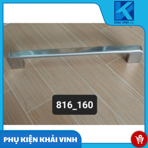 Tay nắm tủ inox vuông 816 tim 160