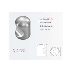 Tay Nắm Tủ KH-98 - GROB