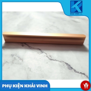 tay nắm tủ PE vàng tim 128 1T5
