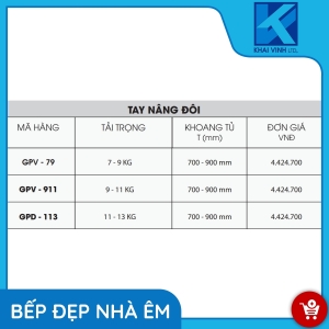 Tay Nâng Đôi GPV-79 - GROB